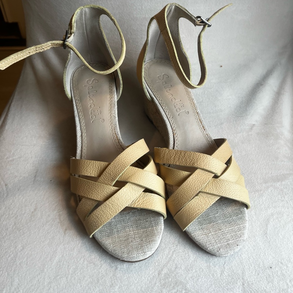 Splendid Women's Cream‎ Strappy Heels
